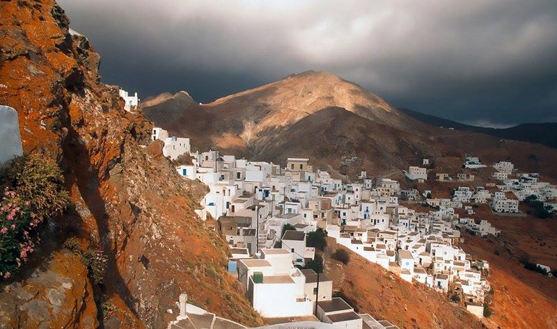 Serifos Beach Hotel Livadi  ภายนอก รูปภาพ